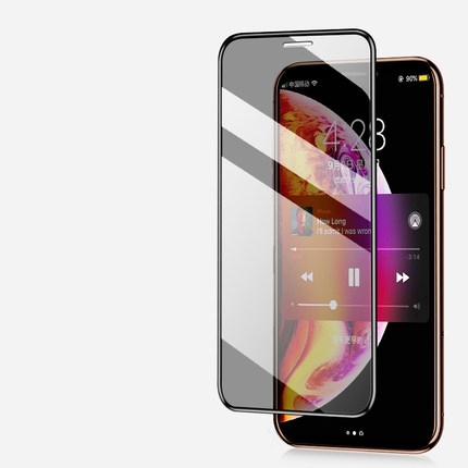 iPhone X / iPhone XS / iPhone XS Max / iPhone XR - Täyspeittävä karkaistu suojalasi liimalla
