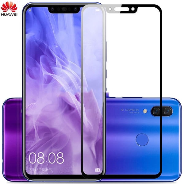 Huawei Mate 20 Lite - Heltäckande Härdat Skärmskydd