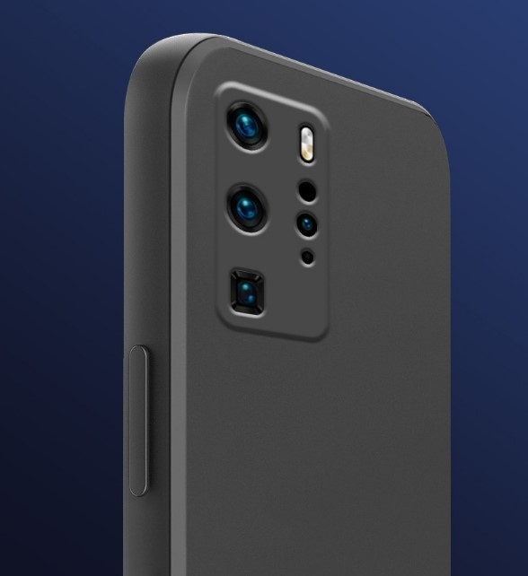 Huawei P40 Pro Kuori - Mikrokuitusilikoni