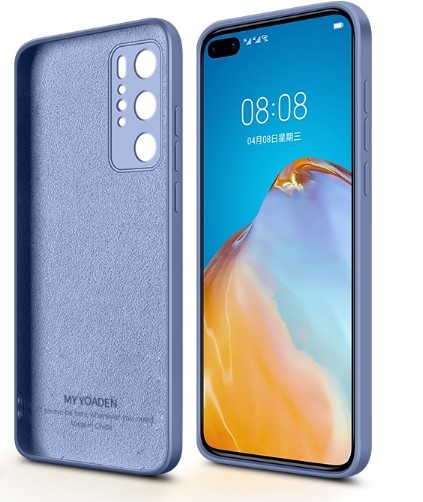 Huawei P40 Pro Kuori - Mikrokuitusilikoni