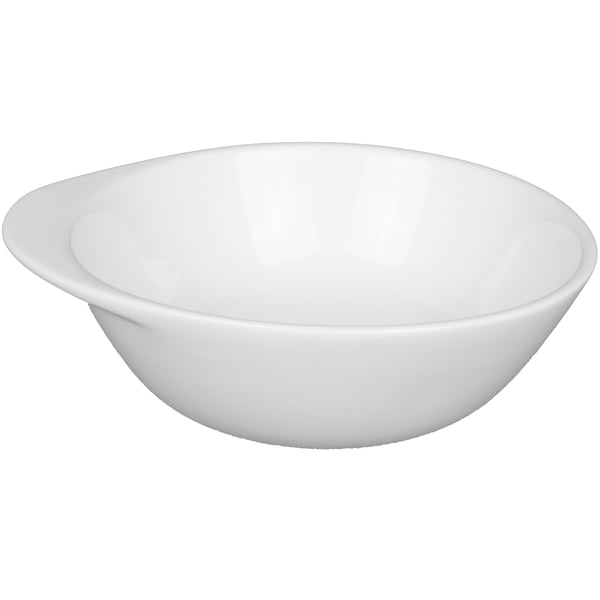 Porslins Skål Rund Litet Handtag - 8 pack