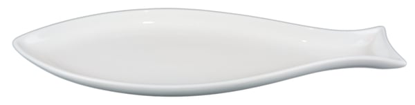 Posliinilautanen - kala - 6 kpl