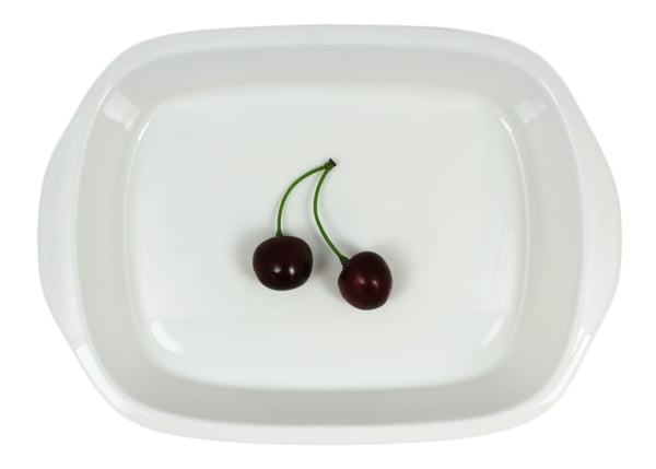 Porslins Form Rektangulär - 4 Pack