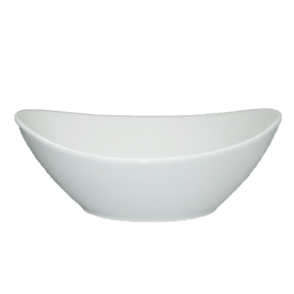 Mellan Porslins Skål - Oval - 4 Pack