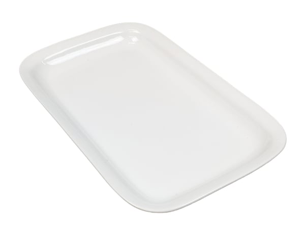 Rektangulär Djup Porslins Tallrik/Fat – Runda - 4 pack