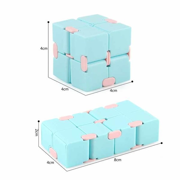 Fidget Toys - Fidget-lelu - kokoontaitettava kuutio
