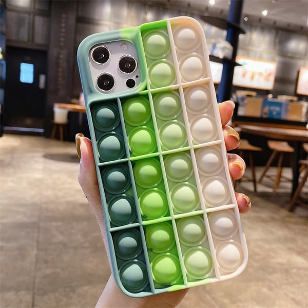 iPhone 11 / iPhone XR kuori - Pop-it Fidget Monivärinen