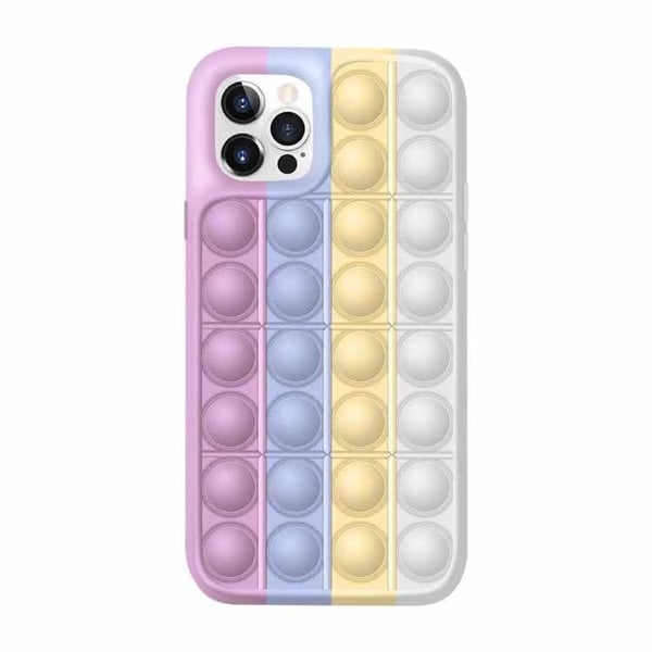 iPhone 11 / iPhone XR kuori - Pop-it Fidget Monivärinen