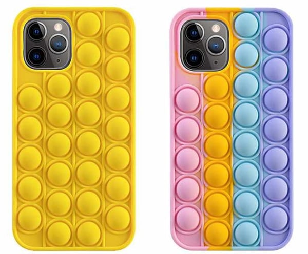iPhone 11 / iPhone XR -kuori - Pop it Fidget Bubbles -palloja