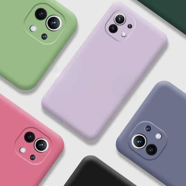 Xiaomi Mi 11 - Silikonikuori Mikrokuitu
