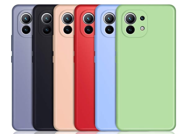 Xiaomi Mi 11 - Silikonikuori Mikrokuitu