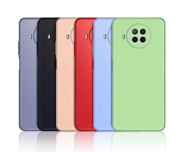 Xiaomi Mi 10T Lite - Silikonikuori Mikrokuitu