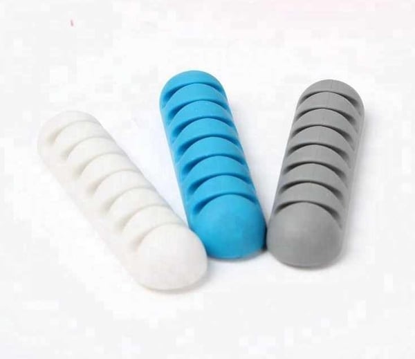 2-Pack - Kabelhållare - Självhäftande Sju Kablar