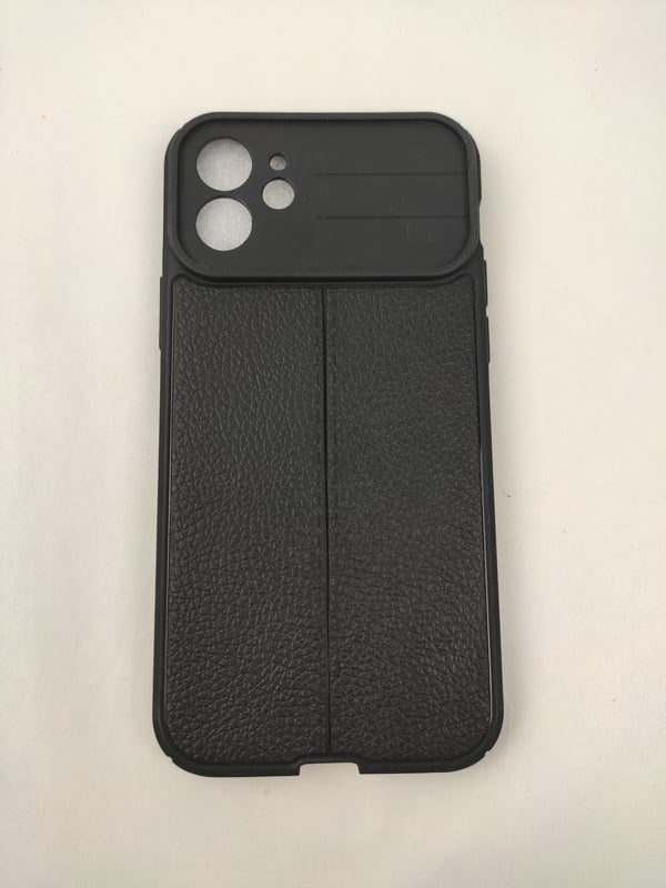 iPhone 12 -kuori - mikrokuituinen silikoni