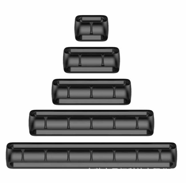 5-Pack - Kabelhållare – Multi-Set för Smidig Sladdhantering!