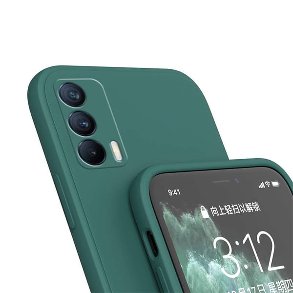 Realme GT - Silikonikuori Mikrokuitu