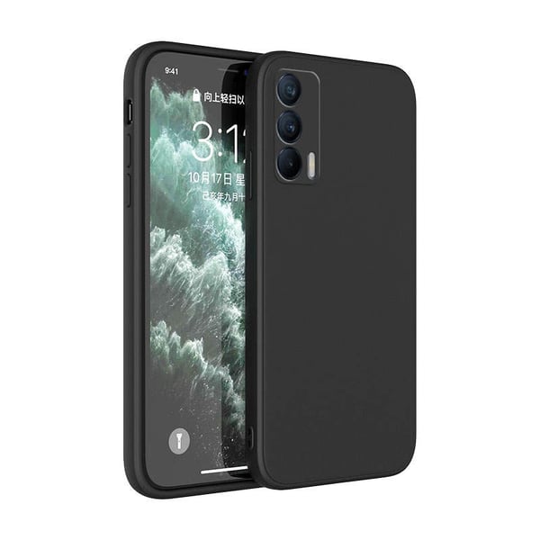 Realme GT - Silikonikuori Mikrokuitu