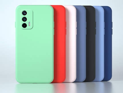 Realme GT - Silikonikuori Mikrokuitu