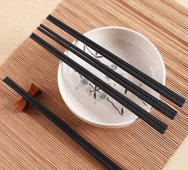 Ätpinnar - Tre Sträck Mönster 10-pack