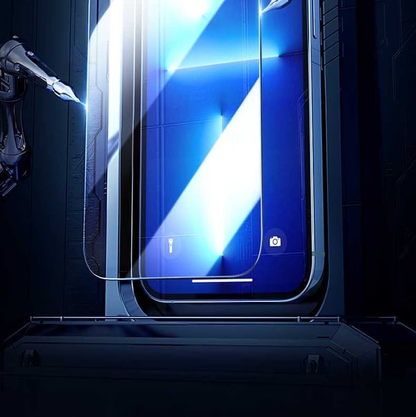 iPhone 14 Pro - Heltäckande Härdat Skyddsglas