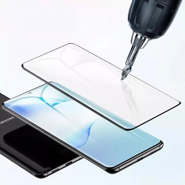 Samsung Galaxy S21 Plus - Heltäckande Härdat Skyddsglas