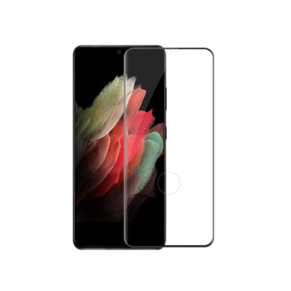 Samsung Galaxy S21 Ultra - Täyspeittävä karkaistu suojalasi liimalla