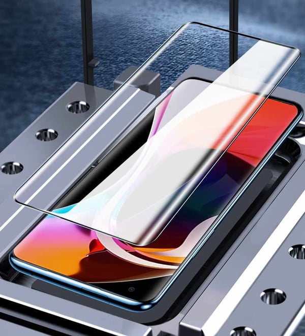 OnePlus 9 Pro - Heltäckande Härdat Skyddsglas