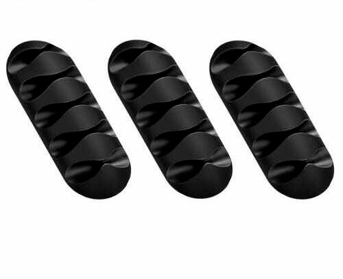 2-pack - Itseliimautuva kaapelipidike - Viisi kaapelia