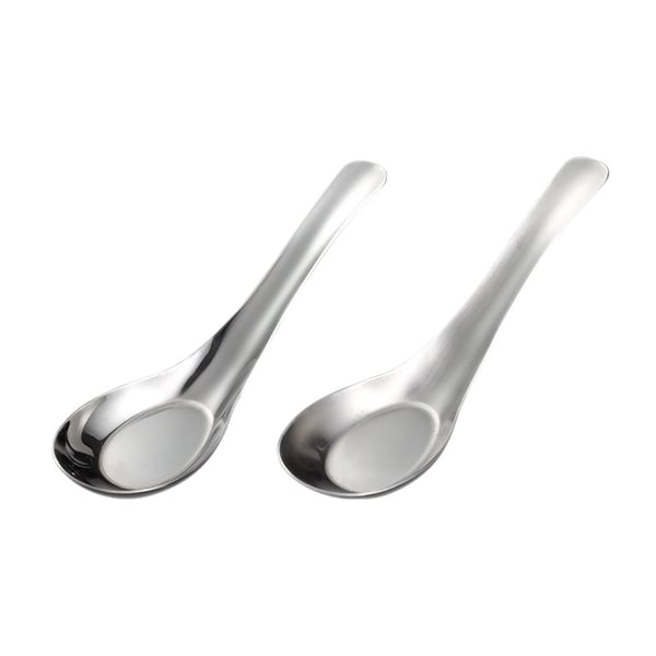 Aasialainen keittolusikka - ruostumatonta terästä 2-pack