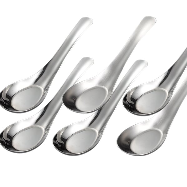 Asiatisk Soppsked - Rostfritt Stål 2-pack