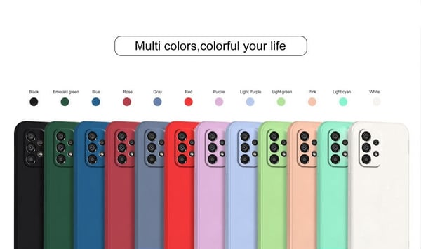 Samsung Galaxy A53 - Silikonikuori Mikrokuitu
