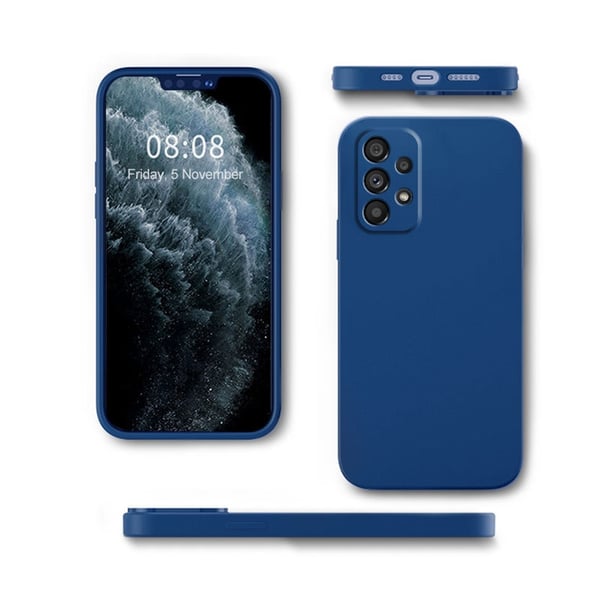Samsung Galaxy A53 - Silikonikuori Mikrokuitu
