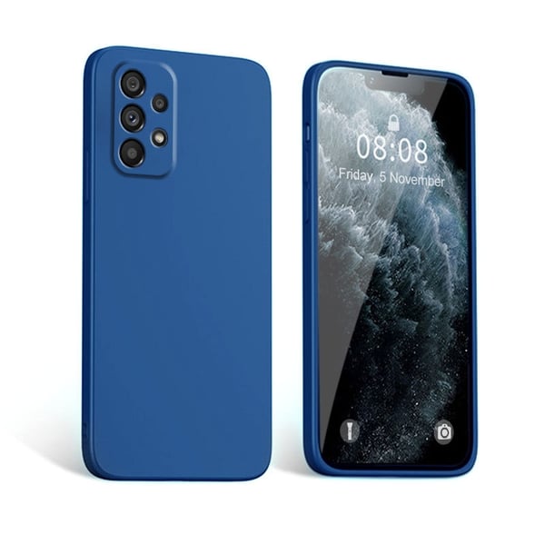 Samsung Galaxy A53 - Silikonikuori Mikrokuitu