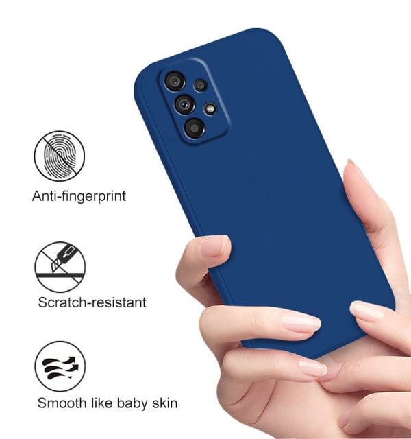 Samsung Galaxy A33 - Silikonikuori Mikrokuitu