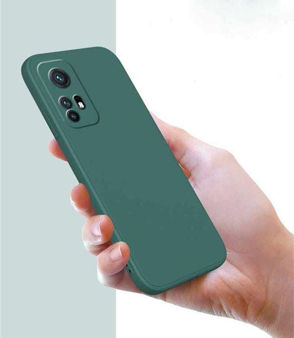 Xiaomi Mi 12 Pro/12S Pro - Silikonikuori Mikrokuitu