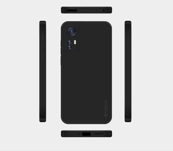 Xiaomi Mi 12/12X/12S - Silikonikuori Mikrokuitu