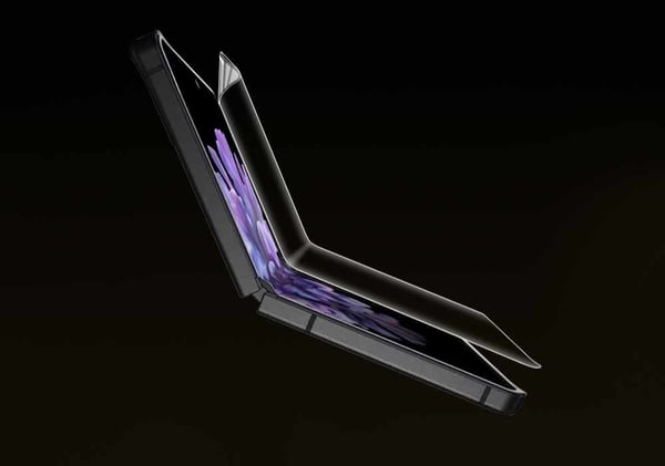 Samsung Galaxy Z Flip 4 - Pehmeä suojakalvo yksiosainen