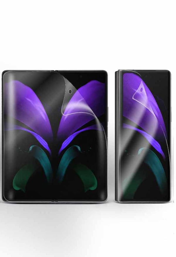 Samsung Galaxy Z Fold 3 - Kaksiosainen pehmeä suojakalvo