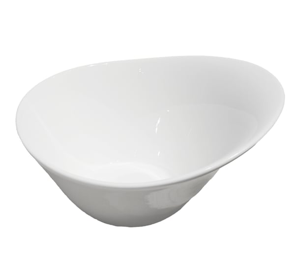 Posliiniastiasto B002 Lautanen, soikea ja kulho - 10 kpl.