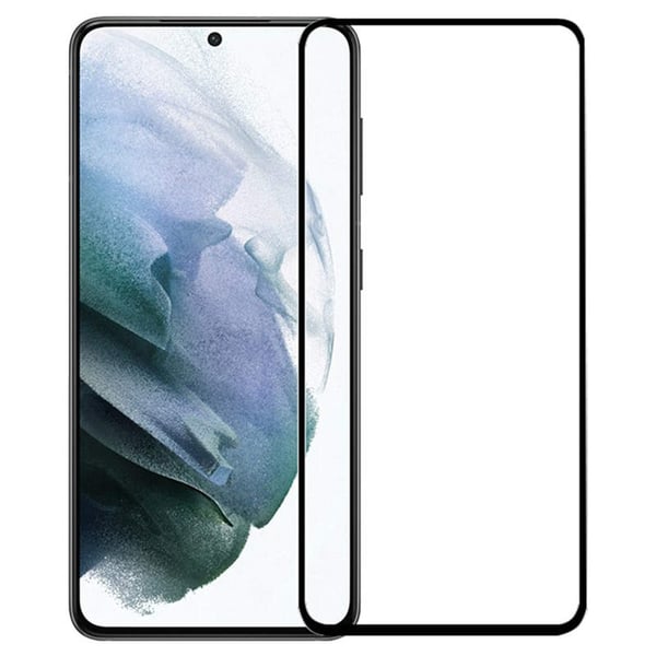 Samsung Galaxy S22 - läpinäkyvä kuori + täysin karkaistu suojalasi