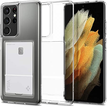 Samsung Galaxy S21 Ultra - läpinäkyvä kuori + pehmeä hydrogeeli suojakalvo