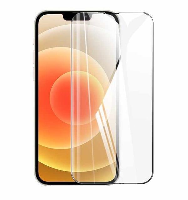 iPhone 13 Pro -kotelo - läpinäkyvä korttipidike + täysin karkaistu suojalasi