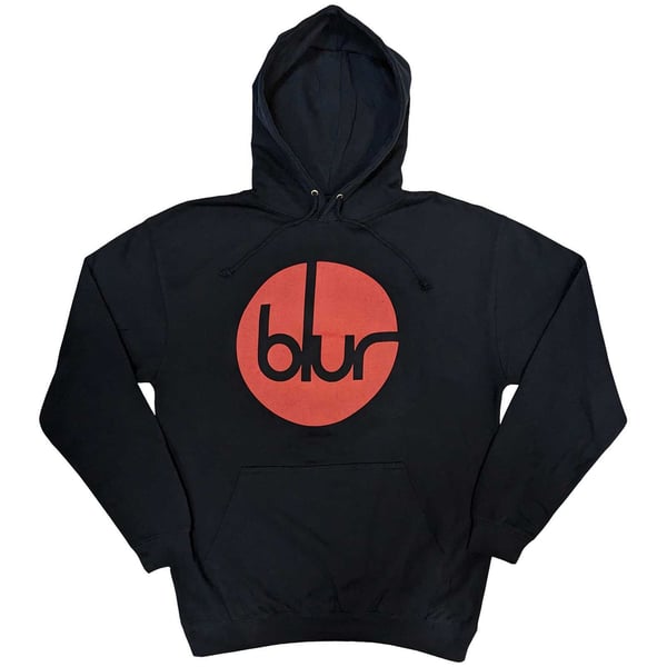 Blur Unisex Pullover Hoodie: Circle Logo (Small)