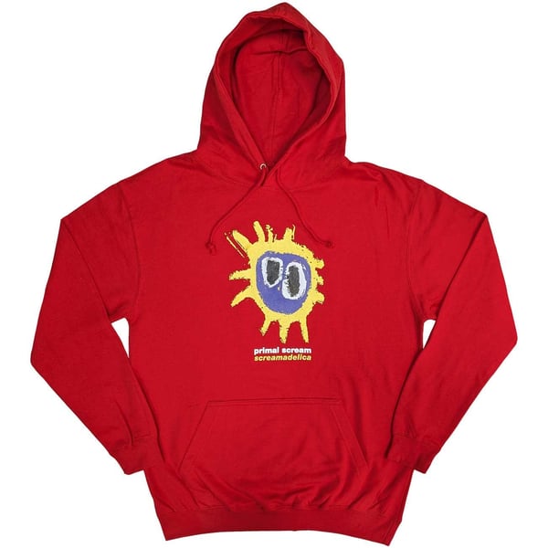 Primal Scream Unisex Pullover Hoodie: Screamadelica (Large)