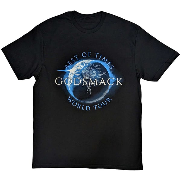 Godsmack Unisex T-Shirt: Lighting Up The Sky World Tour (Small)