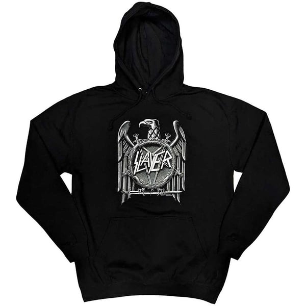 Slayer Unisex Pullover Hoodie: High Contrast Eagle (X-Large)