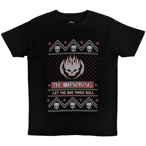 The Offspring Unisex T-Shirt: Christmas Bad Times (Large)