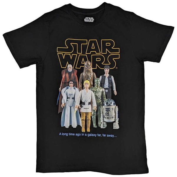 Star Wars Unisex T-Shirt: Rebels Toy Figures (Medium)