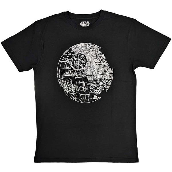 Star Wars Unisex T-Shirt: Death Star (Large)