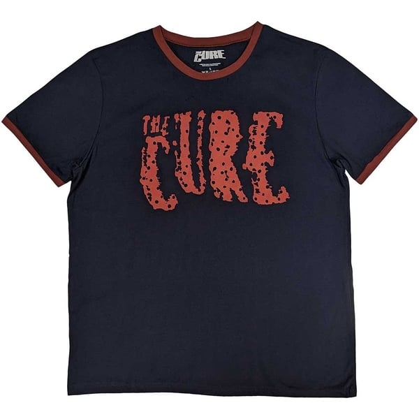 The Cure Unisex Ringer T-Shirt: Logo (Medium)